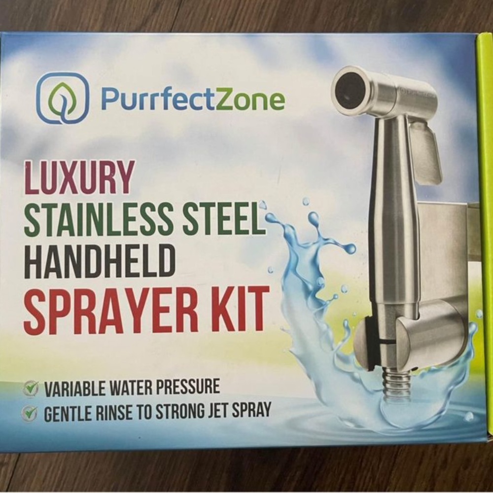 Purrfect Zone Bidet Sprayer for Toilet Never Used